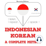 Saya belajar bahasa Korea