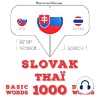 Slovenský - Thai