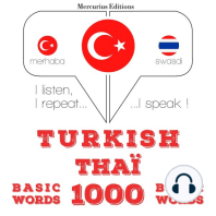 Türkçe - Tayca