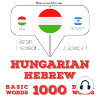 Magyar - héber