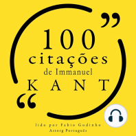 100 citações de Immanuel Kant