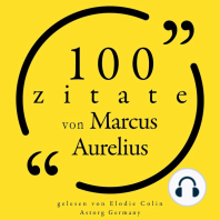 100 Zitate von Marcus Aurelius