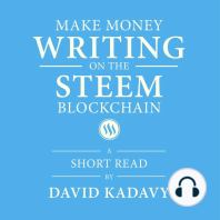 Make Money Writing on the STEEM Blockchain