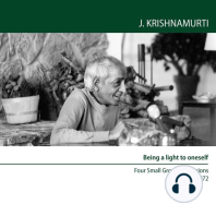 Being A Light To Oneself