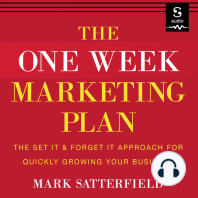 The One Week Marketing Plan