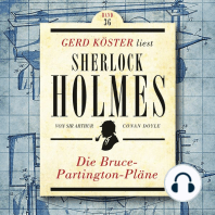 Die Bruce-Partington Pläne - Gerd Köster liest Sherlock Holmes, Band 36 (Ungekürzt)