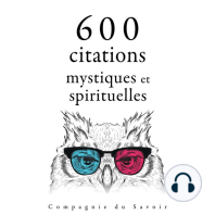 600 citations mystiques et spirituelles