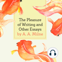The Pleasure of Writing and Other Essays