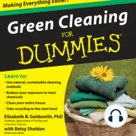 Green Cleaning for Dummies