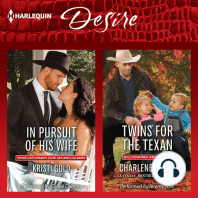 In Pursuit of His Wife & Twins for the Texan