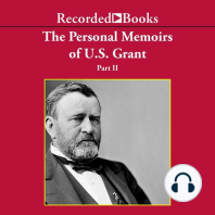 Personal Memoirs of Ulysses S. Grant, Part Two