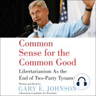 Common Sense for the Common Good