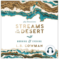 Streams in the Desert Morning and Evening