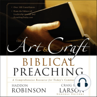 The Art and Craft of Biblical Preaching