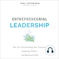 Entrepreneurial Leadership