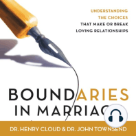 Boundaries in Marriage