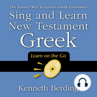 Sing and Learn New Testament Greek