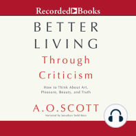 Better Living Through Criticism