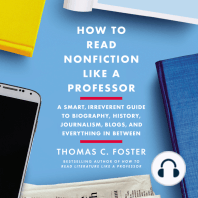 How to Read Nonfiction Like a Professor