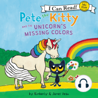 Pete the Kitty and the Unicorn's Missing Colors