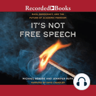 It's Not Free Speech