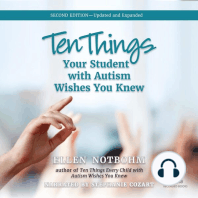 Ten Things Your Student with Autism Wishes You Knew, 2nd Edition
