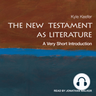 The New Testament as Literature