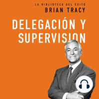 Delegación y supervisión