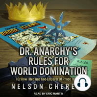 Dr. Anarchy's Rules For World Domination