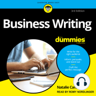 Business Writing For Dummies