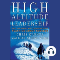 High Altitude Leadership