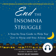 End the Insomnia Struggle