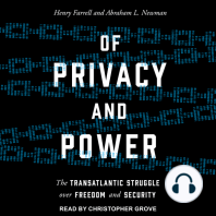 Of Privacy and Power