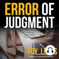 Error of Judgment