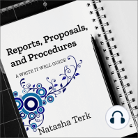 Reports, Proposals, and Procedures