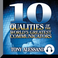 Ten Qualities The World's Greatest Communicators