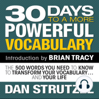 30 Days to a More Powerful Vocabulary