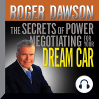 The Secrets of Power Negotiating for Your Dream Car