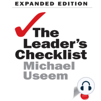 The Leader's Checklist Expanded Edition