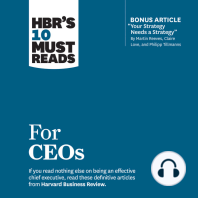 HBR's 10 Must Reads for CEOs