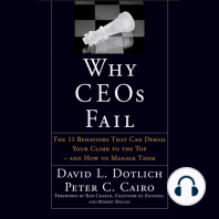 Why CEOs Fail