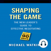 Shaping the Game