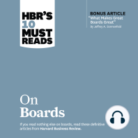 HBR's 10 Must Reads on Boards