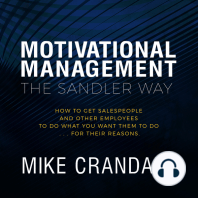 Motivational Management The Sandler Way