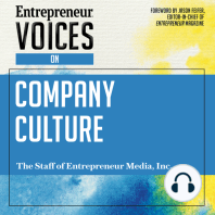 Entrepreneur Voices on Company Culture