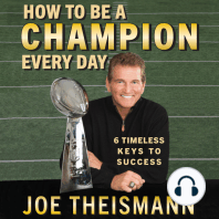 How to be a Champion Every Day