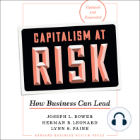 Capitalism at Risk, Updated and Expanded