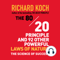 The 80/20 Principle and 92 Other Powerful Laws Nature