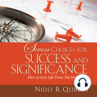 Seven Choices for Success and Significance