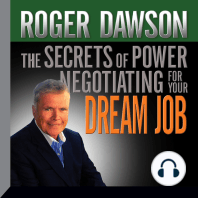 The Secrets of Power Negotiating for Your Dream Job